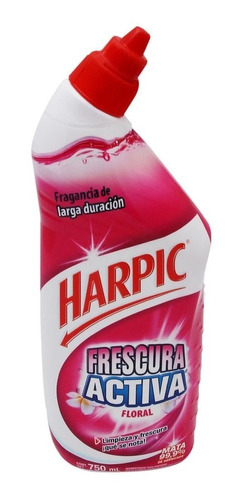 Limpiador De Baños Harpic Floral Liq 750