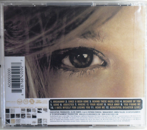 K26 - CD - Kelly Clarkson - Breakaway