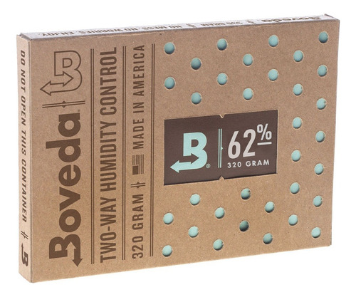 Boveda 320gr 62% - Control De Humedad / Curado Flores 2.5 Kg