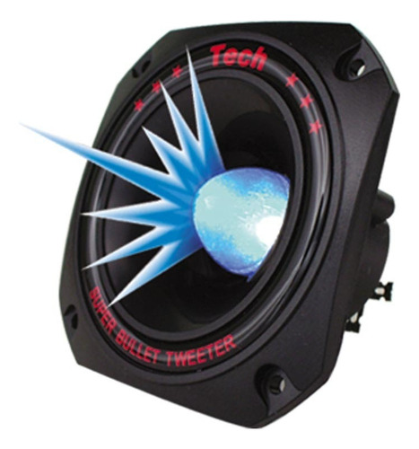 Super Tweeter Membrana De Titanio Spt-341bl