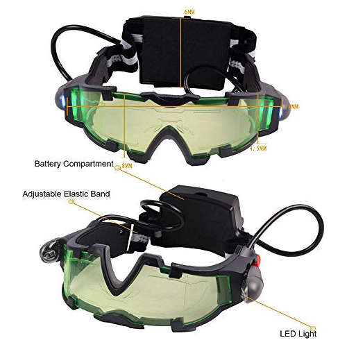 Gafas De Visión Nocturna Espía, Gafas De Visión Noct...