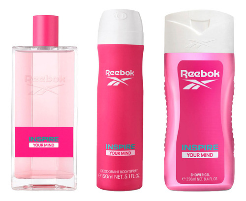 Set Reebok Inspire Your Mind Woman Edt 100 Ml 3c