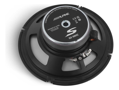 Alpine S2-s80c - Juego De Altavoces Componentes De Próxima Generación De Serie S De 8 Pulgadas