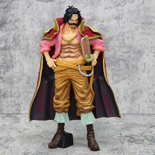 Action Figure One Piece Gol D Roger Rei Dos Piratas 21cm