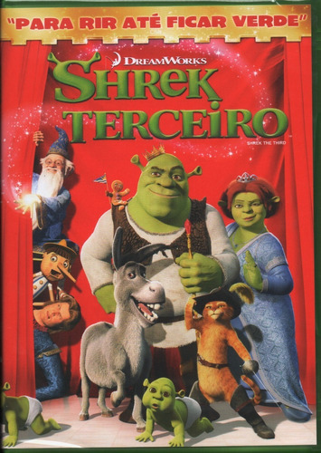 Shrek Terceiro Dvd Novo Original Lacrado