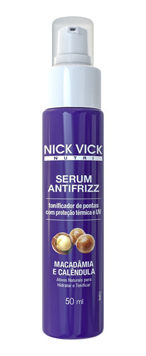 Nick & Vick Nutri-hair Serum Macadâmia E Calêndula Sérum Blz