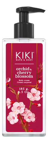 Kiki Idraet Crema Corporal Orchid & Cherry Blossom 185g Fragancia Floral
