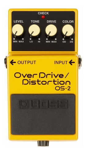 Pedal De Efecto Boss Os-2 Overdrive/distorsión