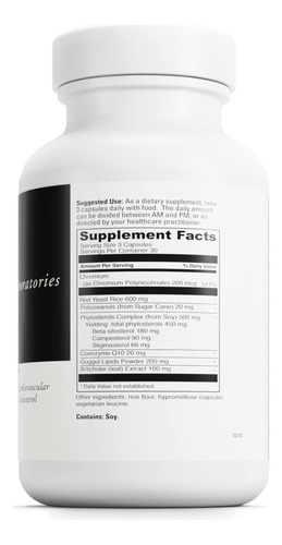 Suplemento Cholestsure De Davinci Labs, Suministro Para 30 D