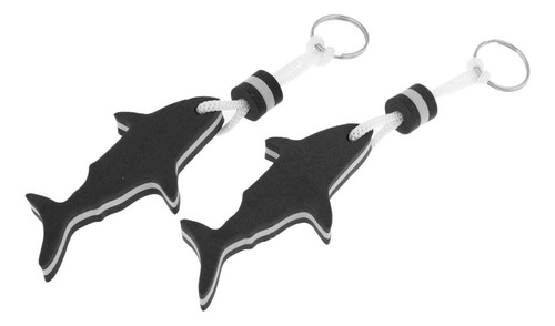 Premium Flotadores De Forma Tiburón Para Actividades Negro