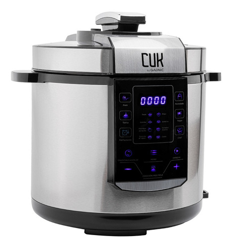 Imagen 4 de 10 de Olla Electrica A Presión Gadnic Hd100 Plus 6l Inox - Olla002