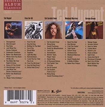 Nugent Ted Original Album Classics Europe Import  Cd X 5