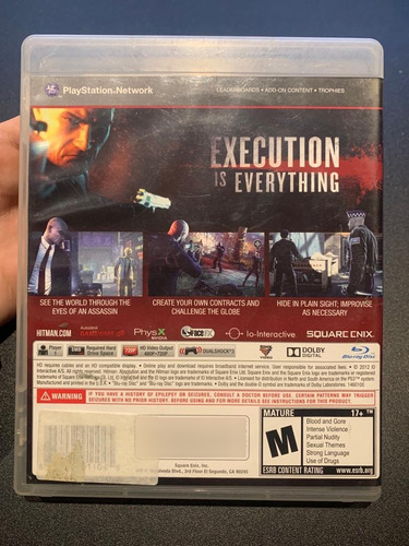 Hitman: Absolution Ps3 (Usado)