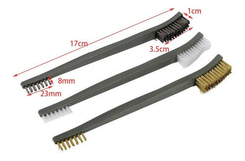 Imagem 7 de 8 de Kit Para Limpeza De Armas E Airsoft Completo Com 7 Peças