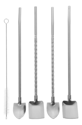1 Juego De Cucharas Versátiles De Acero Inoxidable Para Revo