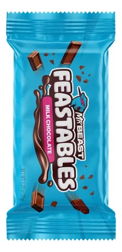 Chocolate Feastables Mr. Beast Milk Chocolate 5 Piezas 35gr