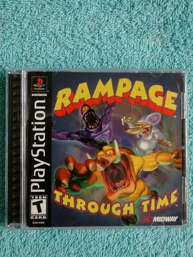 Juegos Ps1 Rampage 3 Through Time Original Inconseguible