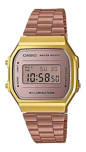Relógio Casio Vintage Feminino A168wecm-5df