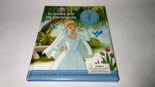 Disney Libro - La Boda Real De Cenicienta - Incluye Dije