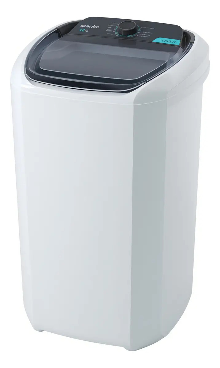 Lavadora De Roupa 12kg Semiautomática Comfort 220 Wanke Branco
