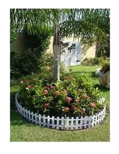 12 Cerca Plastica P Jardim Decorativa Ingles 40,5x19