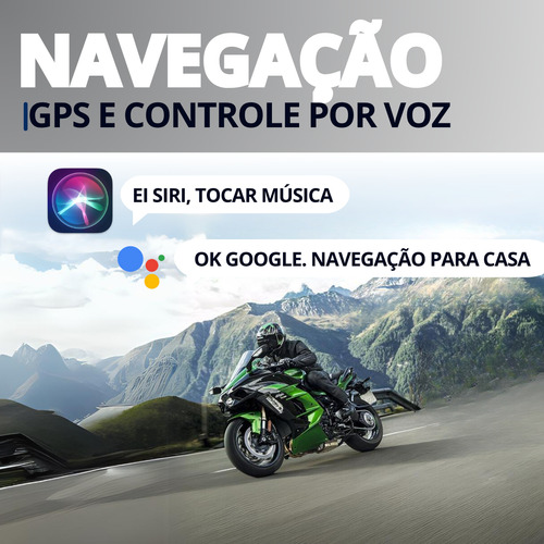 Multimídia Universal 8.1 Pol Moto, Carplay Android + Ip67