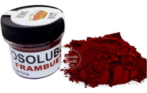 Colorante Liposoluble En Polvo Frambuesa King Dust 