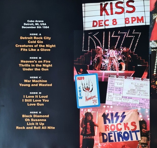 Kiss Box 4 Lp Animalize Usa+uk 84 S.board+booklet+ed Ltd Nvo