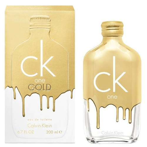 Calvin Klein One Gold 200 Ml Edt Unisex / 100% Original
