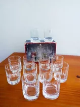  BeeQ Juego de vasos de cristal de 16 piezas, juego de vasos de  cristal sin plomo (perla) : Hogar y Cocina