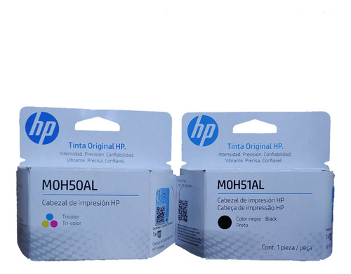 Cabezales De Impresión Negro Y Colores Para Hp Smarttank