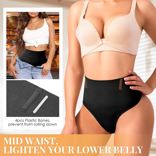 Faja Tipo Tanga Con Control De Barriga Para Mujer