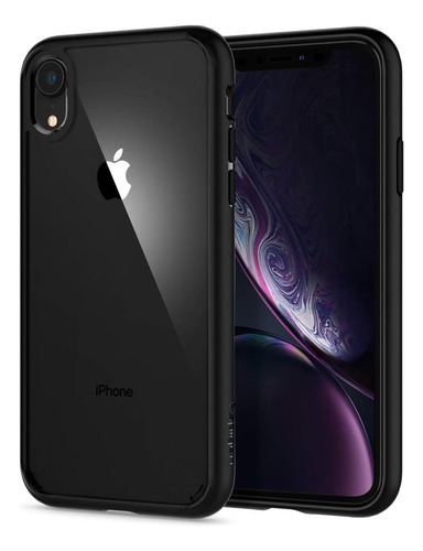 Funda Spigen Para iPhone XR Ultra Hybrid Negro