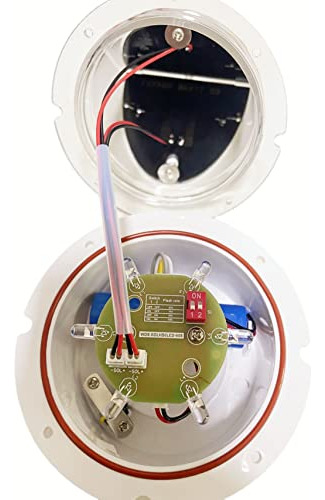 Luz De Advertencia Solar Para Muelle 360 Grados - -azul