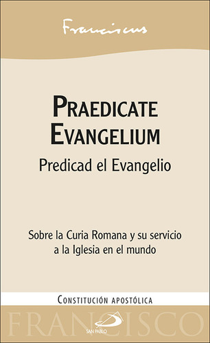 Praedicate Evangelium ( Libro Original )
