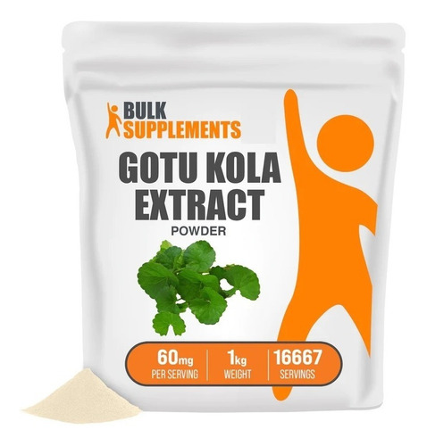 Bulk Supplements | Gotu Kola Extract | 1kg | 16667 Services