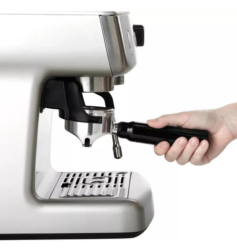 Cafetera Espresso Oster Perfect Brew 15 Bar Molino Integrado Color Acero inoxidable