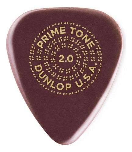 Jim Dunlop Dunlop Primetone Standard 2.0mm Plectra Esculpida