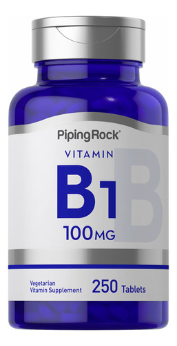 Vitamina B1 Tiamina 100mg 250 Tabletas