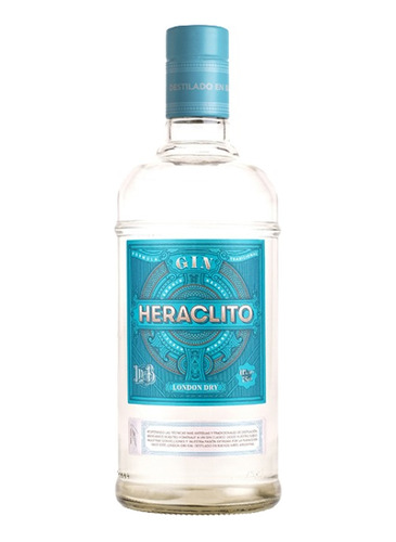 Gin Heraclito London Dry Destilado Botella 750 Ml Premium