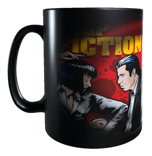 Tazon Taza Magica Pulp Fiction, Uma Thurman, Tarantino