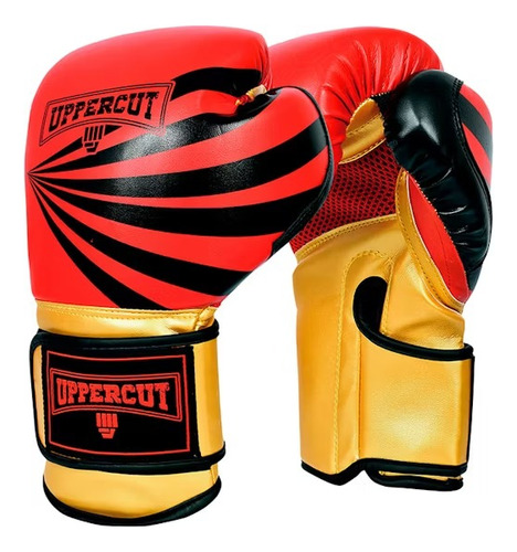 Guante P/box Uppercut Rojo/dorado Modelo Upp-1027