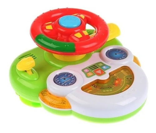 Mini Volante De Juguete Con Luz Y Sonido Interactivo 6755