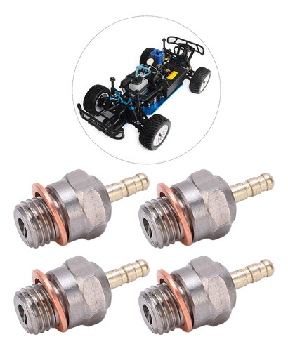 Bujía De Motor Rc 4 Unids/set Coche T1 Hot Glow Nitro Partes