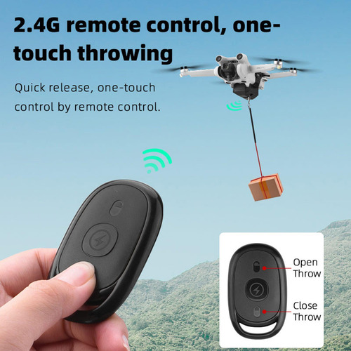 Drone Thrower Wedding Fishing Drop System For Air 2s