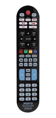 Control Remoto Universal Tv Con Acceso A App 