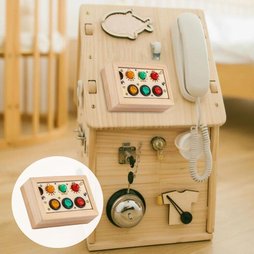 Interruptor De Luz Placa Ocupada Brinquedos Montessori
