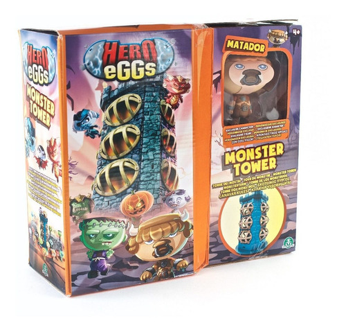 Hero Eggs Torre De Los Mounstros Playset Wabro Educando