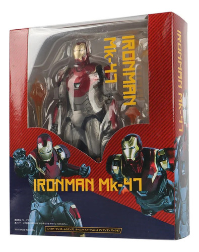 Colección De Modelos De Figuras De Acción Shf Iron Man Mk47