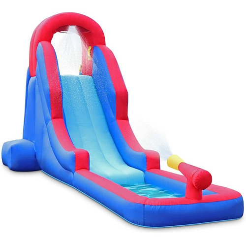~? Sunny & Fun Compact Inflable Water Slide Park  Nylon Res